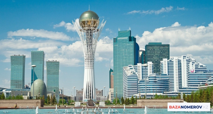 База номеров Астана - Нур-Султан с именами
